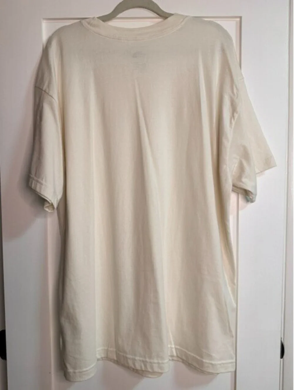 The North Face Men's XL Relaxed Fit Shirt Men's XL Beige Short Sleeve Logo Tee